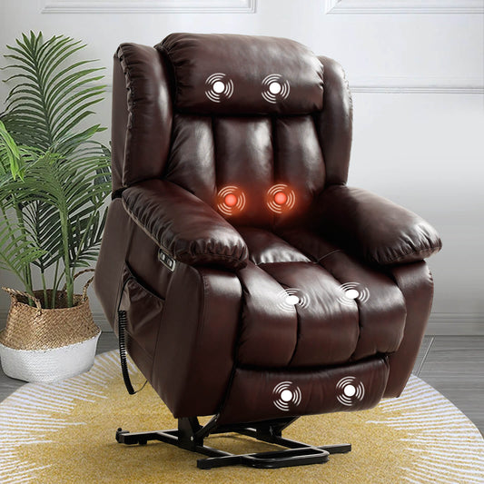 Leather Massage Recliner
