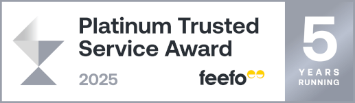 Feefo Platinum Service Award